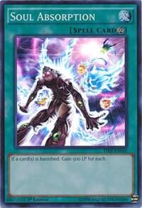 Soul Absorption - The Secret Forces (THSF) #THSF-EN049 - Super Rare YuGiOh Trading Card