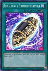 Burial from a Different Dimension - The Secret Forces (THSF) #THSF-EN051 - Super Rare YuGiOh Trading Card