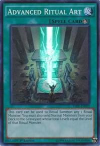 Advanced Ritual Art trading card from The Secret Forces Advanced Ritual Art - The Secret Forces YuGiOh trading card