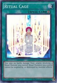 Ritual Cage - The Secret Forces (THSF) #THSF-EN055 - Super Rare YuGiOh Trading Card