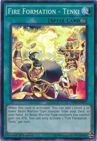Fire Formation - Tenki - The Secret Forces (THSF) #THSF-EN057 - Super Rare YuGiOh Trading Card