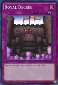 Royal Decree trading card from The Secret Forces Royal Decree - The Secret Forces YuGiOh trading card