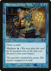 Obsessive Search - Torment (TOR) #43 - Common Magic: The Gathering Trading Card