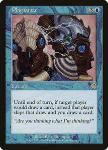Plagiarize - Torment (TOR) #44 - Rare Magic: The Gathering Trading Card