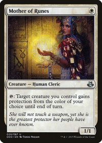 Mother of Runes - Duel Decks: Elspeth vs. Kiora (DDO) #20 - Uncommon Magic: The Gathering Trading Card