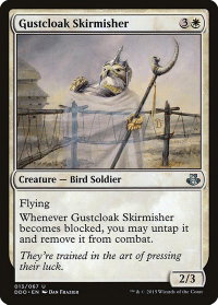 Gustcloak Skirmisher - Duel Decks: Elspeth vs. Kiora (DDO) #13 - Uncommon Magic: The Gathering Trading Card