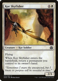 Kor Skyfisher - Duel Decks: Elspeth vs. Kiora (DDO) #16 - Common Magic: The Gathering Trading Card