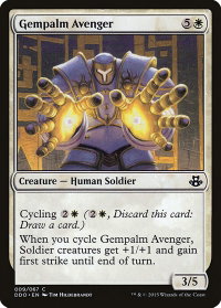 Gempalm Avenger - Duel Decks: Elspeth vs. Kiora (DDO) #9 - Common Magic: The Gathering Trading Card