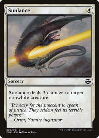 Sunlance - Duel Decks: Elspeth vs. Kiora (DDO) #26 - Common Magic: The Gathering Trading Card