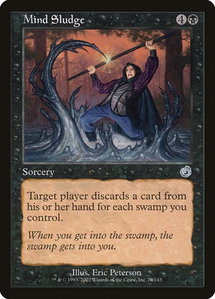 Mind Sludge - Torment (TOR) #70 - Uncommon Magic: The Gathering Trading Card