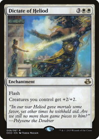 Dictate of Heliod - Duel Decks: Elspeth vs. Kiora (DDO) #8 - Rare Magic: The Gathering Trading Card