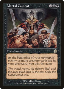 Mortal Combat - Torment (TOR) #71 - Rare Magic: The Gathering Trading Card