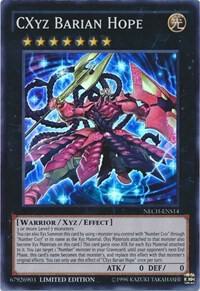 CXyz Barian Hope (SE) - The New Challengers YuGiOh trading card