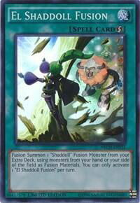 El Shaddoll Fusion (SE) - The New Challengers (NECH) #NECH-ENS11 - Super Rare YuGiOh Trading Card