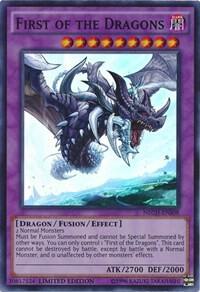 First of the Dragons (SE) - The New Challengers YuGiOh trading card