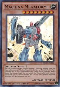Machina Megaform (SE) - The New Challengers (NECH) #NECH-ENS06 - Super Rare YuGiOh Trading Card