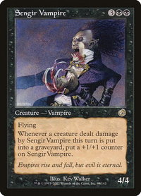 Sengir Vampire - Torment (TOR) #80 - Rare Magic: The Gathering Trading Card