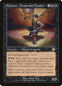 Chainer, Dementia Master - Torment (TOR) #56 - Rare Magic: The Gathering Trading Card