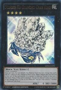 Number 52: Diamond Crab King - Yu-Gi-Oh! ZEXAL Manga Promotional Cards (YZ0#) #YZ06-EN001 - Ultra Rare YuGiOh Trading Card