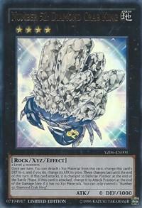Number 52: Diamond Crab King - Yu-Gi-Oh! ZEXAL Manga Promotional Cards YuGiOh trading card