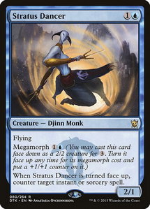 Stratus Dancer - Dragons of Tarkir (DTK) #80 - Rare Magic: The Gathering Trading Card