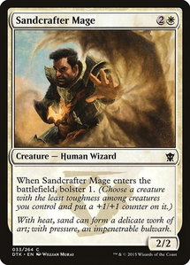 Sandcrafter Mage - Dragons of Tarkir (DTK) #33 - Common Magic: The Gathering Trading Card