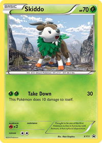 Skiddo - XY11 - XY Promos (PR) #XY11 - Promo Pokémon Trading Card