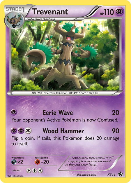 Trevenant - XY14 - XY Promos Pokémon trading card