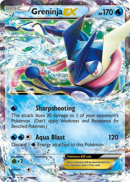 Greninja EX - XY20 - XY Promos Pokémon trading card