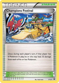 Champions Festival - XY27 (2014) - XY Promos (PR) #XY27 - Promo Pokémon Trading Card