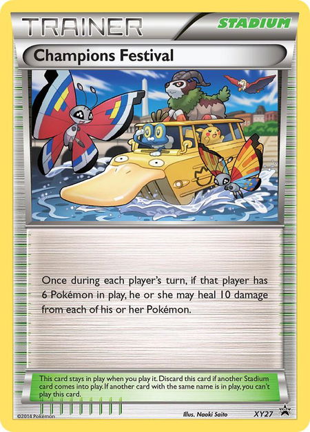 Champions Festival - XY27 (2014) - XY Promos Pokémon trading card