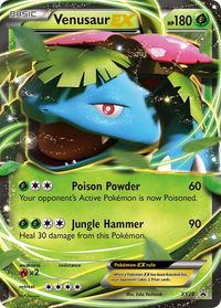 Venusaur EX - XY28 - XY Promos (PR) #XY28 - Promo Pokémon Trading Card