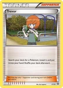 Trevor - XY33 - XY Promos (PR) #XY33 - Promo Pokémon Trading Card