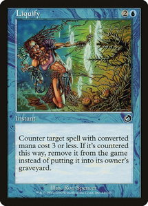 Liquify - Torment (TOR) #41 - Common Magic: The Gathering Trading Card