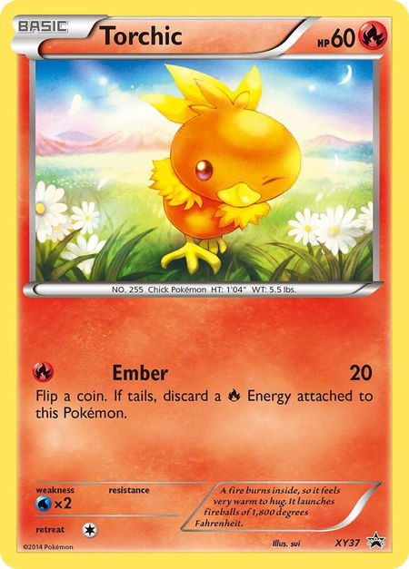 Torchic - XY37 - XY Promos Pokémon trading card