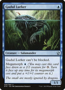 Gudul Lurker - Dragons of Tarkir (DTK) #56 - Uncommon Magic: The Gathering Trading Card