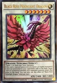 Black Rose Moonlight Dragon - Yu-Gi-Oh! 5D's Manga Promotional Cards YuGiOh trading card