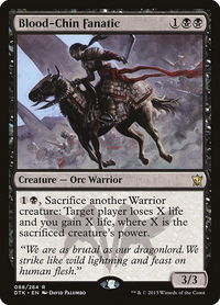 Blood-Chin Fanatic - Dragons of Tarkir (DTK) #88 - Rare Magic: The Gathering Trading Card