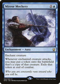 Mirror Mockery - Dragons of Tarkir (DTK) #62 - Rare Magic: The Gathering Trading Card