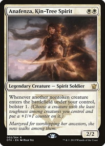 Anafenza, Kin-Tree Spirit - Dragons of Tarkir (DTK) #2 - Rare Magic: The Gathering Trading Card