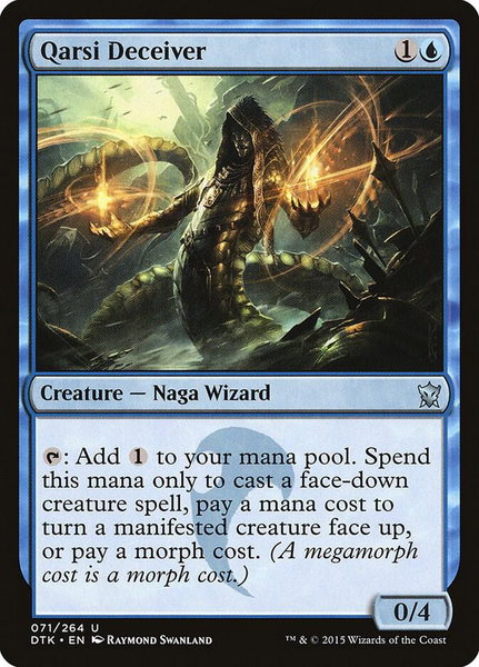 Qarsi Deceiver - Dragons of Tarkir Magic: The Gathering trading card