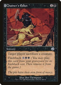 Chainer's Edict - Torment (TOR) #57 - Uncommon Magic: The Gathering Trading Card