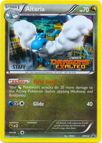 Altaria - BW48 (Prerelease) [Staff] - Black and White Promos (PR) #BW48 - Promo Pokémon Trading Card