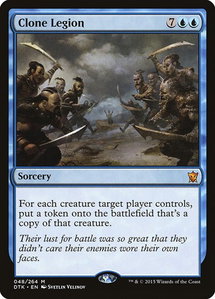 Clone Legion - Dragons of Tarkir (DTK) #48 - Mythic Rare Magic: The Gathering Trading Card