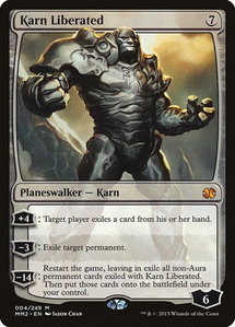 Karn Liberated - Modern Masters 2015 (MM2) #4 - Mythic Rare Magic: The Gathering Trading Card