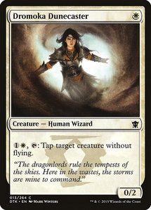 Dromoka Dunecaster - Dragons of Tarkir (DTK) #13 - Common Magic: The Gathering Trading Card