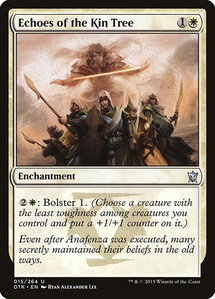 Echoes of the Kin Tree - Dragons of Tarkir (DTK) #15 - Uncommon Magic: The Gathering Trading Card