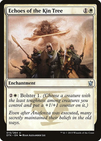 Echoes of the Kin Tree - Dragons of Tarkir Magic: The Gathering trading card