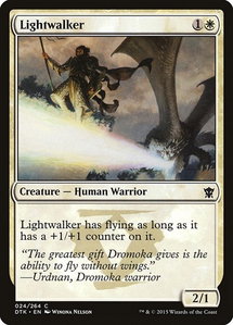 Lightwalker - Dragons of Tarkir (DTK) #24 - Common Magic: The Gathering Trading Card