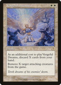 Vengeful Dreams - Torment (TOR) #21 - Rare Magic: The Gathering Trading Card